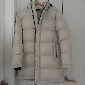 Aritzia Superpuff Mid - Size XS Matte Pearl